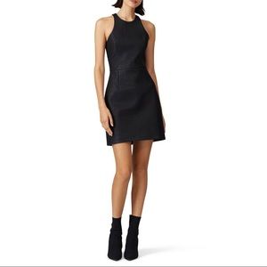 Louna Quilted Faux Leather Dress EUC — make an offer!